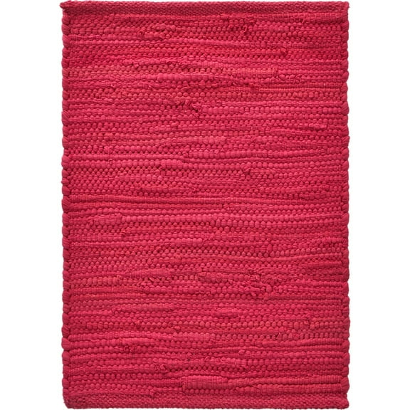 LR Home Tate Set of 4 Cotton Placemats, Magenta