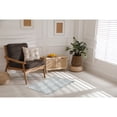 thumbnail image 1 of Laddha Home Designs 1.75' x 3' Entwined Geometric Indoor Outdoor Area Throw Rug - Blue and Gray, 1 of 9