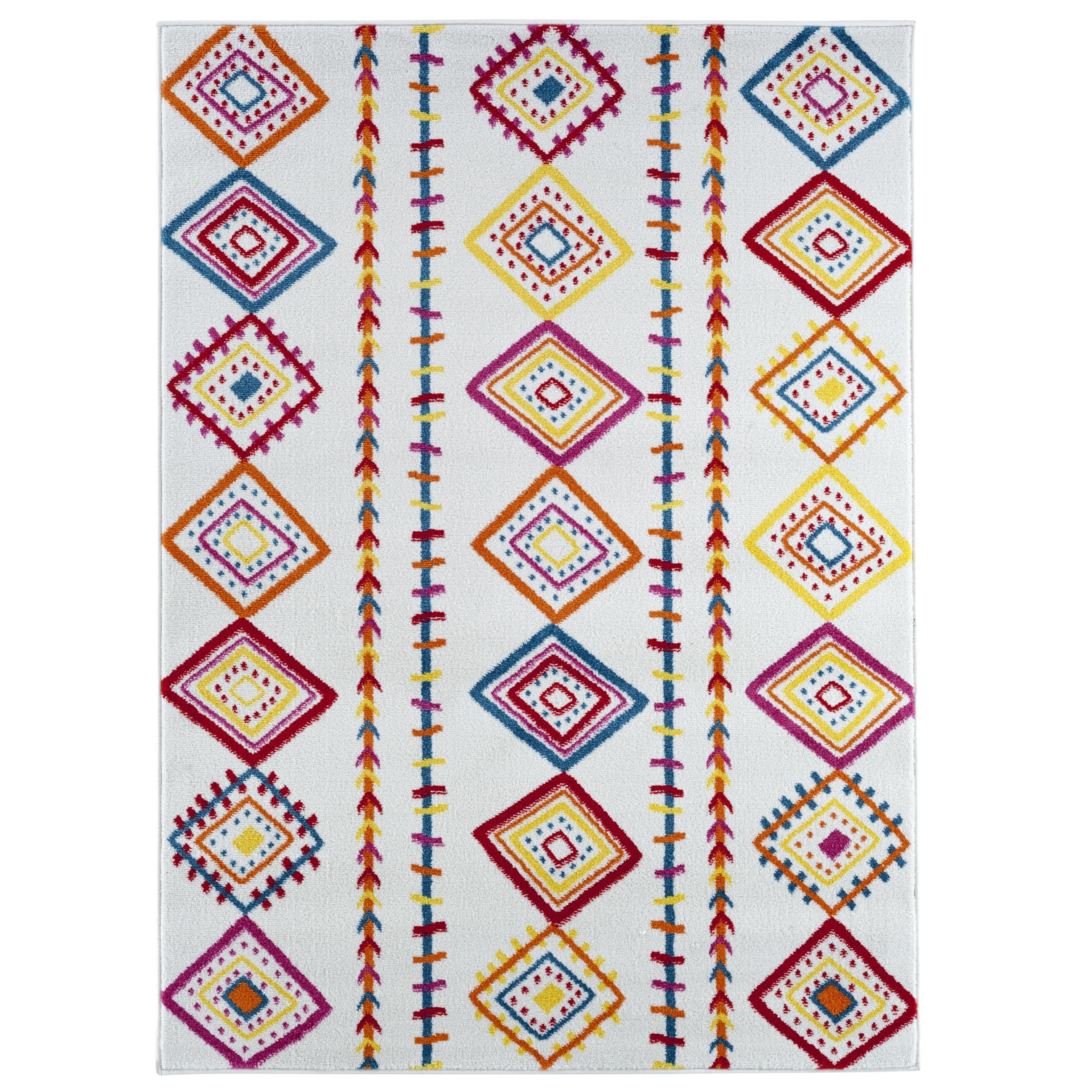 Kids Performance Area Rug LR Home Ziv 1'10