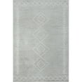 thumbnail image 1 of LR Home and Evette Rios Carmen 5' x 7' Gray/White Diamond Stain Resistant Indoor Area Rug, 1 of 9