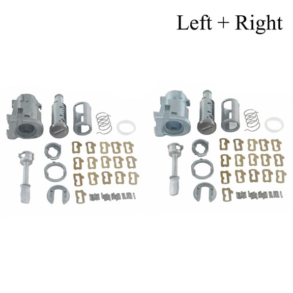 LR Lock Repair - Door Lock Cylinder with 2 Same Keys, For VW PASSAT SEAT TOLEDO LEON AROSA LUPO, 168/