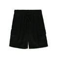 thumbnail image 1 of LR Scoop Boys' Cargo Shorts Color: black Size: 4, 1 of 1