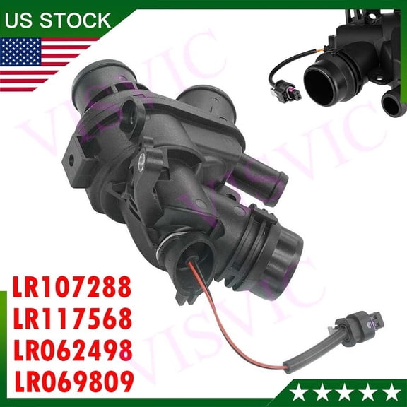 LR117568 Cooler Thermostat for Land Rover LR4 Range Rover Sport 3.0L V6 Engines