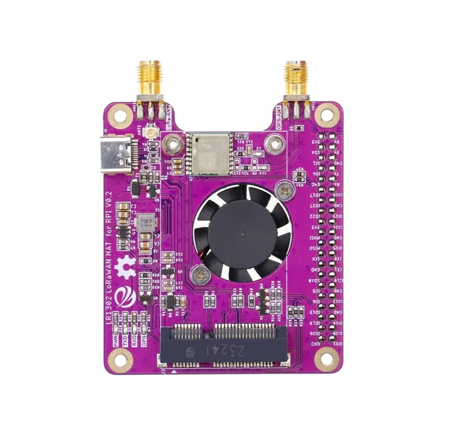 Long Range Module LR1302 LoRaWAN Hat for RPi SX1302 Long Range Module - Walmart.com