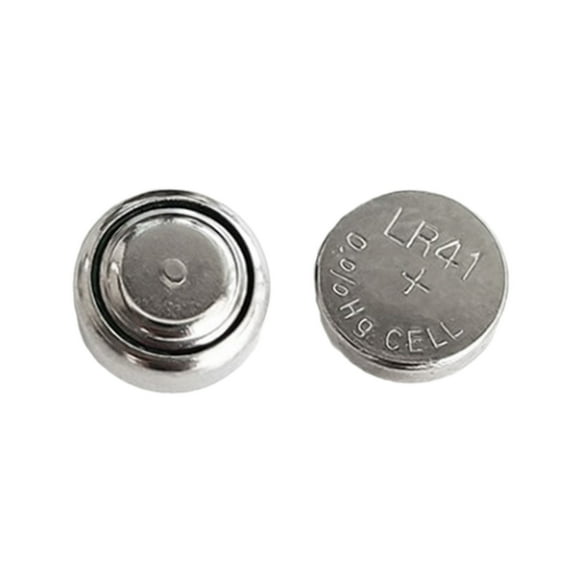 LR41/AG3 Button Coin Cells Battery Stable Capacity and Low Self Discharge Rate for Watches, Calculators,Remotes