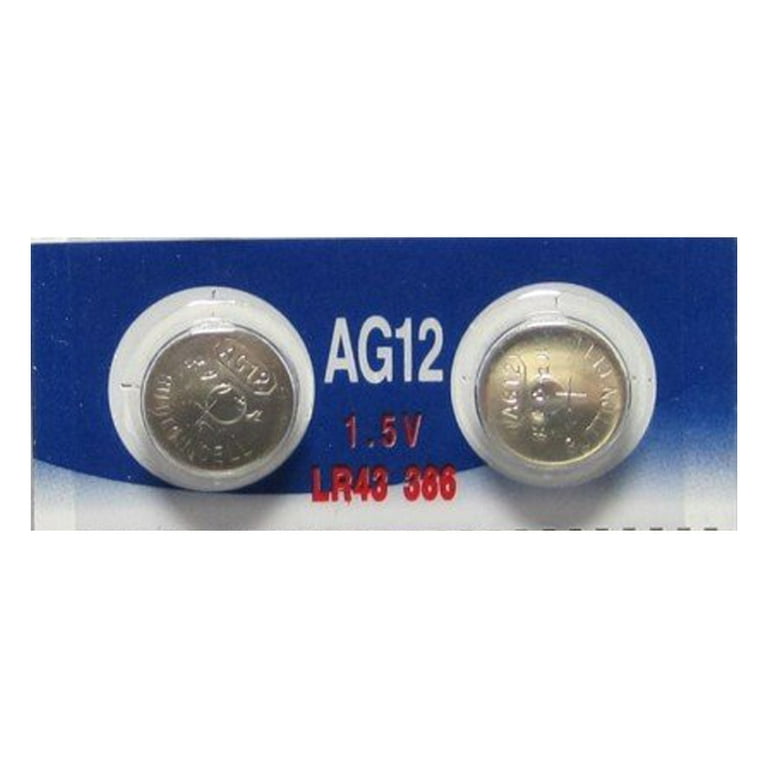LR43 Pedometer Replacement Batteries (2-Pack) - Walmart.com