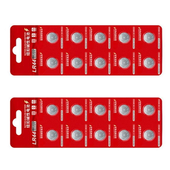 LR44 Alkaline Batteries 10/20 Pack 11.6mm Diameter Reliabled Energy For Small Electronic Devices AG13 A76 Cells