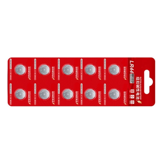 LR44 Alkaline Batteries 10/20 Pack 11.6mm Diameter Reliabled Energy For Small Electronic Devices AG13 A76 Cells