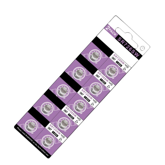 LR726 Button Batteries Energy Supplies Recommended For Calculators And Health Tool LR726/AG2/SR726/397 Button