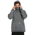 thumbnail image 1 of LRD Fleece Hoodie with Mask for Men Built in Gaiter Tactical Fishing Sweatshirt, 1 of 5