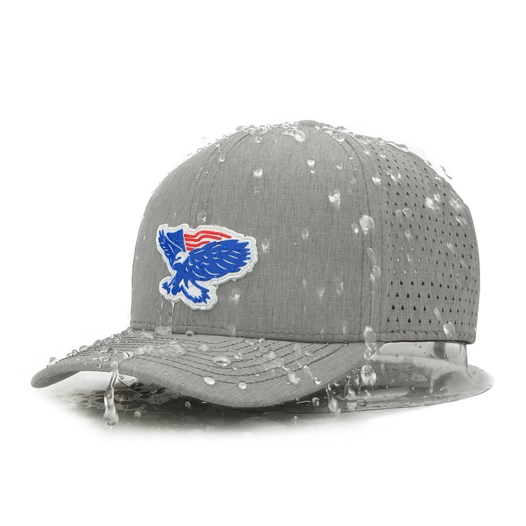 Water-Resistant Snapback Baseball Cap, Hydrophobic, Floating Visor, Unisex Moisture-wicking Cap Melin A-Game Hydro Snapback Hat - Water  main image 3