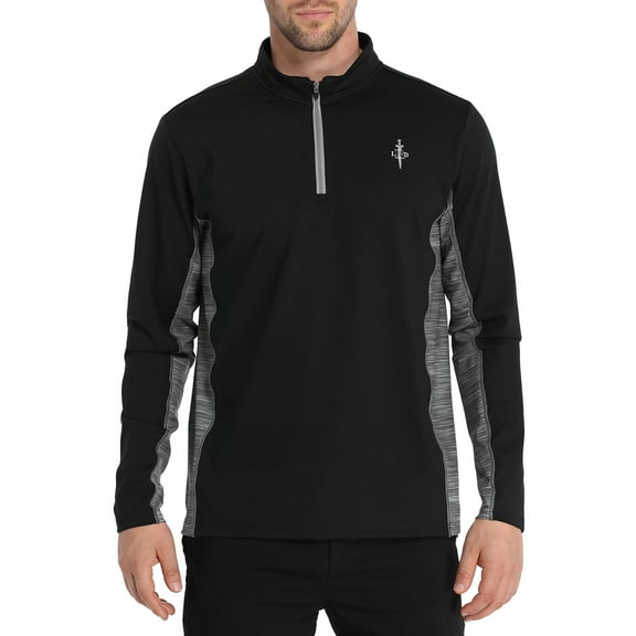LRD Quarter Zip Golf Pullover for Men 1/4 Zip Long Sleeve Golf Shirts