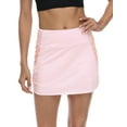 thumbnail image 1 of LRD Women's Athletic Skorts Skirt with Pockets for Golf Tennis Pink L, 1 of 6