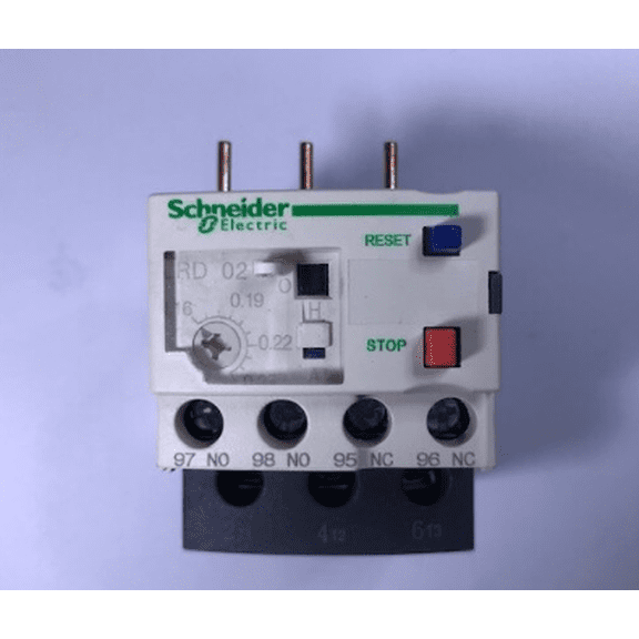 LRD02C Schneider Thermal Overload Relay  0.16- 0.25 Amp.