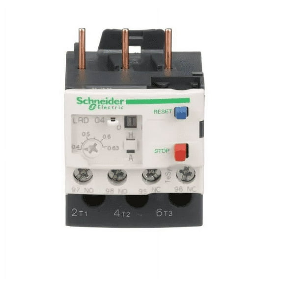 LRD04C Schneider Thermal Overload Relay  0.4-0.63 Amp.