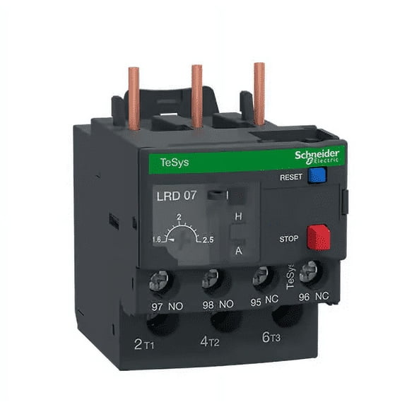 LRD07C Thermal Overload Relay  1.6-2.5 Amp.
