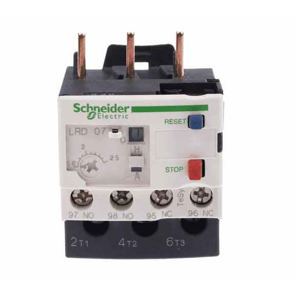 LRD07C Thermal Overload Relay  1.6-2.5 Amp.