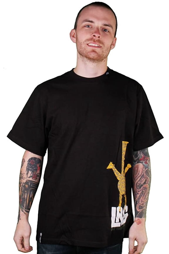 Eat Your Greens Mens Short-Sleeve Fashion T-Shirt/Tee - Black/Medium