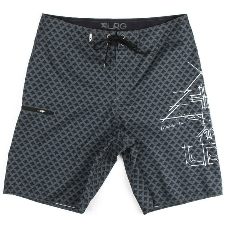 LRG Icon Board shorts Charcoal Black