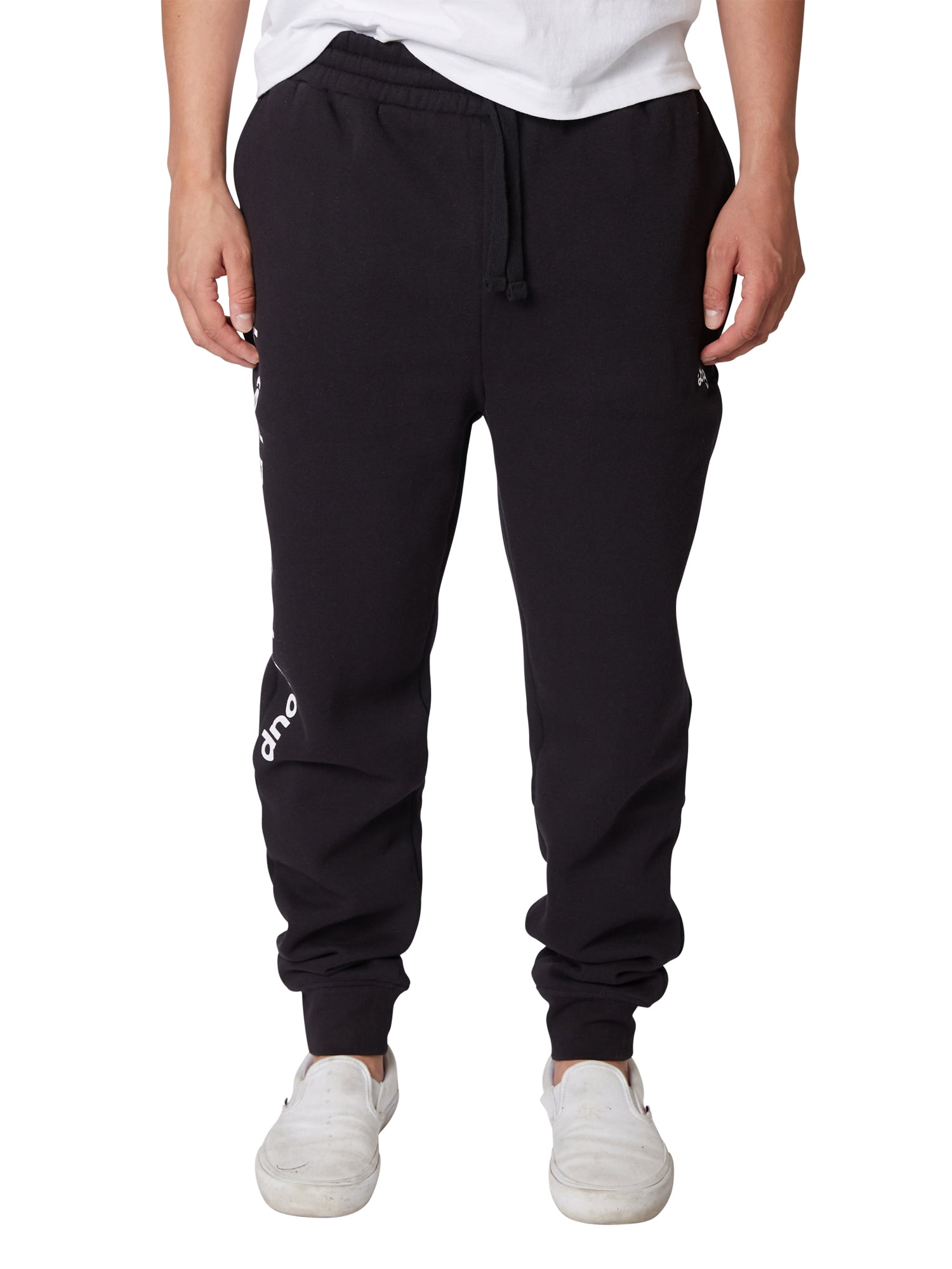 OFF-WHITE Script Logo Slim Cuff Sweatpants Black/White