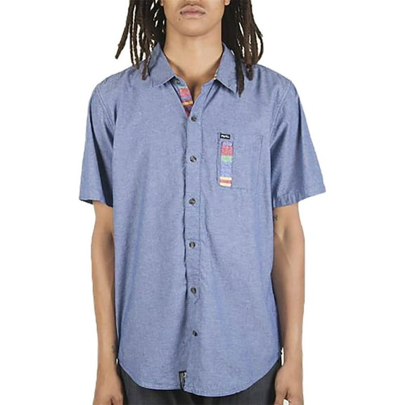 LRG Men's Free Bricks Woven Shirts