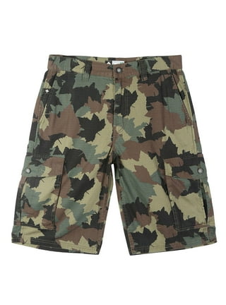 LRG Men’s Canvas Cargo Shorts – Classic Casual Shorts With Button Flap Pockets | Durable Cotton Canvas