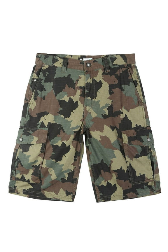 RC TS Ripstop Cargo Shorts Olive Multi-color-color