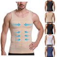thumbnail image 1 of LRGSHF Gynecomastia Compression Shirts Mens Slimming Tank Top Summer Lightweight Breathable Workout Mens Shapewear Sleeveless Tummy Control Undershirts, 1 of 3