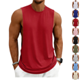 thumbnail image 1 of LRGSHF Men's Workout Tank Top Sleeveless Shirts Quick Dry Tank Tops Summer Athletic Gym Muscle Shirts, 1 of 6