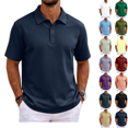 thumbnail image 1 of LRGSHF Mens Golf Polo Shirts Quick Dry Moisture Wicking Performance Top Business Casual Breathable Short Sleeve, 1 of 6