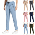 thumbnail image 1 of LRGSHF Pants for Women Over 50 Quick Dry Pants Elastic Waist Stretch Active Breathable Athletic Pant, 1 of 5