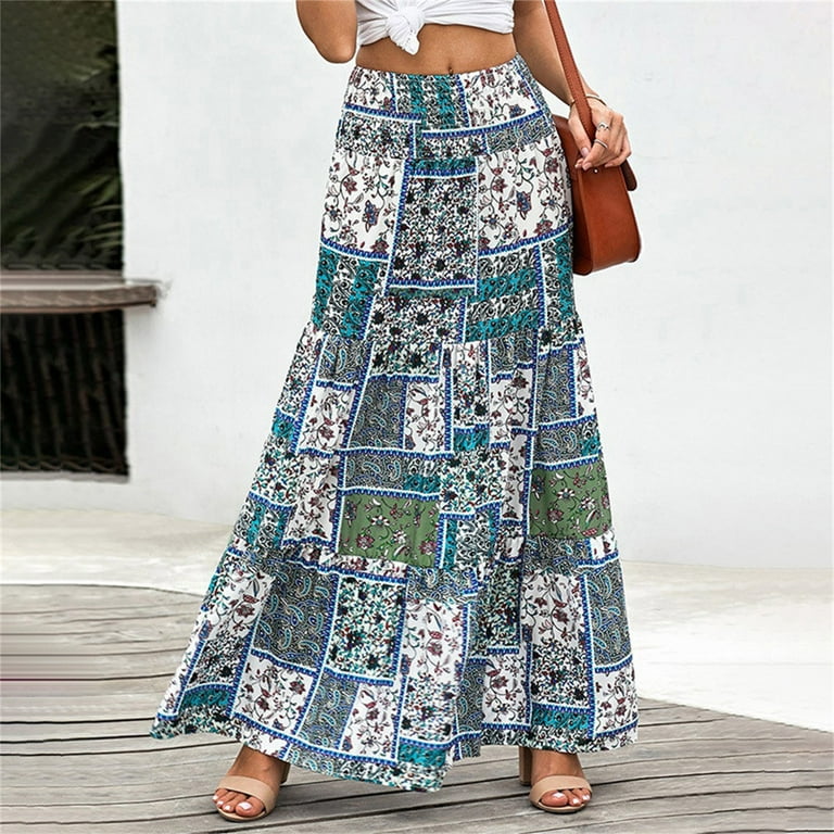 Boho maxi skirt 90 on sale