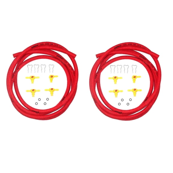 LRNJ MOTORWORKS DIRECT INJECTION RETURN LINE HOSES KIT COMPATIBLE WITH DURAMAX DIESEL V8 ENGINE LLY LBZ LMM, COMPATIBLE WITH CADILLAC ESCALADE, COMPATIBLE WITH GMC SIERRA YUKON, LRNJ MOTORWORKS#S0107