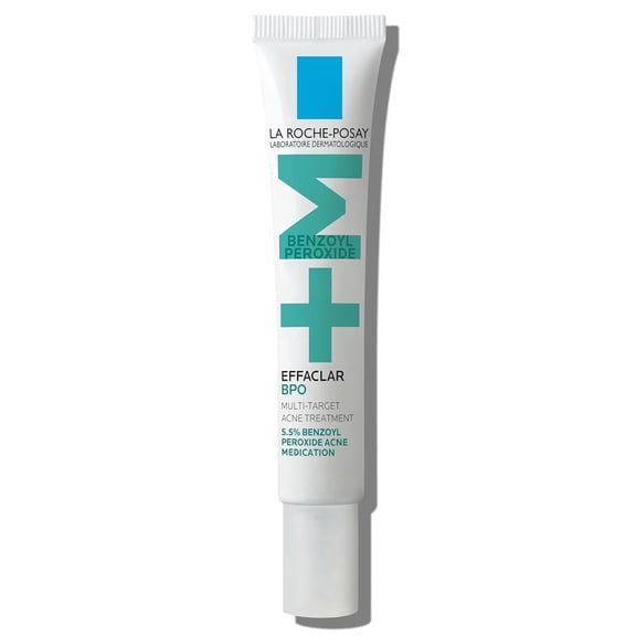 La Roche-Posay Effaclar BPO Multi-Target 5.5% Benzoyl Peroxide Acne Spot Treatment Cream, 0.7 fl oz