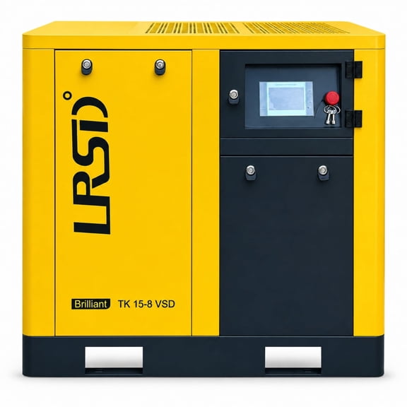 LRSD 20HP VSD Rotary Screw Air Compressor-80.16CFM, 125PSI, 460V 3-Phase
