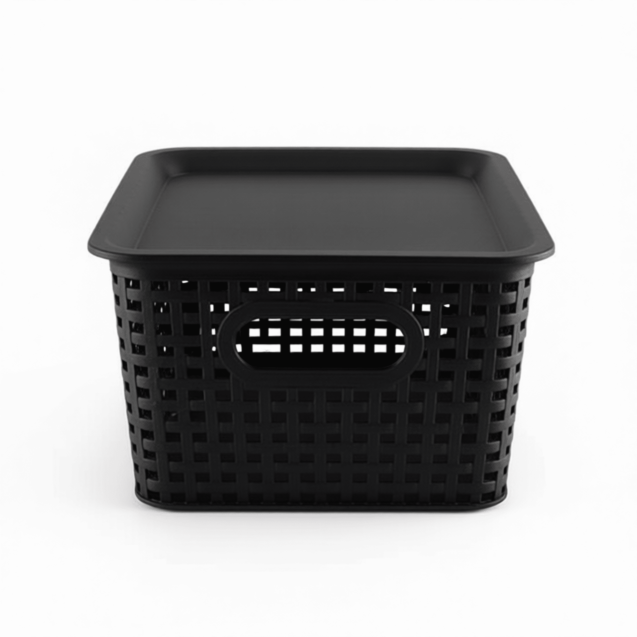Small Gear Racks LRUNE 6-Pack Stackable Plastic Storage Bins with Lids – Small ...