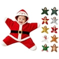 thumbnail image 1 of LRen Baby Zipper Hooded Crawling Suit Christmas Romper Jumpsuit Winter Warm Playwear Christmas Gifts,ï¼0-3 Monthsï¼, 1 of 6
