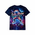 thumbnail image 1 of LRen Boys Graphic T Shirt Kids Casual Short Sleeve Crew Neck Tee Shirt Kids Summer Tops,5-6 Years, 1 of 2