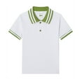thumbnail image 1 of LRen Boys T Shirts Size 14-16 Button-Down Placket Funny Short Sleeve Basic Tees Boys Soft Y2k Tees Toddler Boy Button Down Shirt Fashion Tee, 1 of 2