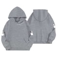 thumbnail image 1 of LRen Cute Halloween Hoodie for Girls Halloween Printed Hooded Sweatshirts Lightweight Loose Long Sleeve Pullover Sweatshirt with Front Pockets Fall Winter Outfits, 1 of 5
