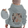 thumbnail image 1 of LRen Girl Hoodies Size 14-16 Girls Long Sleeve Letter Print California Hooded Sweatshirt Oversized Graphic Hoodies Cute Pullovers Tops,8-9 Years,Z2-Grey, 1 of 5