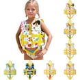 thumbnail image 1 of LRen Girls Life Jacket 50-90 Lbs Begin To Swim Cartoon Swim Vest for Boys Boys Swim Jacket with Adjustable Safety Strap for Sports, Kayaking, Canoeing, Boating, 1 of 5