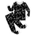 thumbnail image 1 of LRen Girls Outfits Size 8 Cute Cartoon Printed Long Sleeve Crew Neck Top and Pants Casual 2pcs Pj Set Toddler Valentines Outfit Girl, 1 of 2