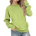 thumbnail image 1 of LRen Girls Oversized Sweatshirt Crewneck Long Sleeve Pullover Sweatshirt Cute Preppy Y2K Sweater Fall Winter Trendy Clothes, 1 of 6