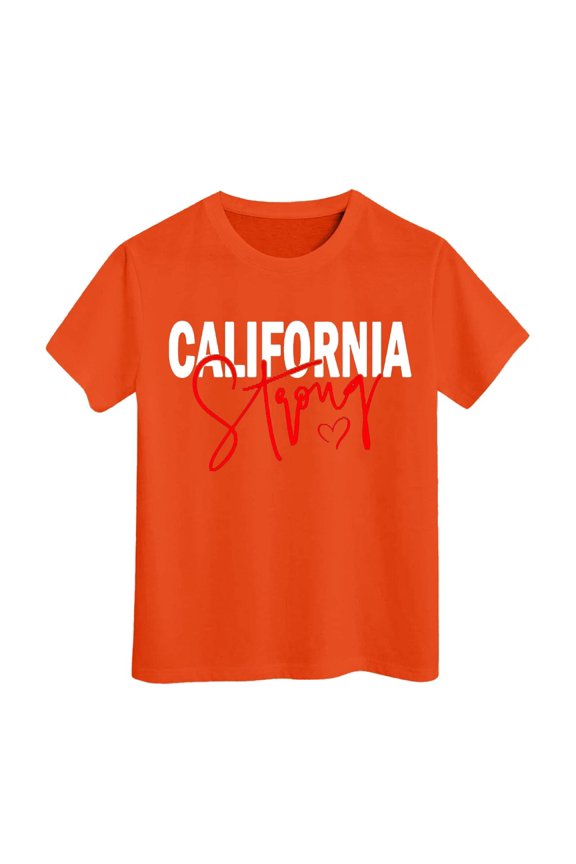 Girls Short Sleeve Shirts Size 12-14 Girl Solid Color Crew Neck Short Sleeve Shirts Girls' Everyday Holidays Clothes Girls' Tops, Tees & Blouses