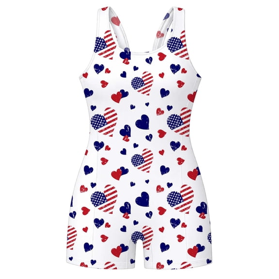 LRen Girls Summer 1 Piece Swimsuits Swim Suits for Kids Sun Protection Shirt Quick Dry Bathing Suit for Big Kids Tropical Bathing Suits Cute Summer Swimwear