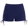 thumbnail image 1 of LRen Girls Swim Shorts 5T,High Waisted Bathing Suit Side Drawstring Bottoms Swimsuit Kids Swimming Trunk Swimwear Bikini Board Shorts, 1 of 3