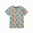 thumbnail image 1 of LRen Graphic Tees for Boys,Toddler Kids Summer Graphic Printed Boys Casual Crew Neck Short Sleeved T Shirt Tops, 1 of 6