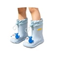 thumbnail image 1 of LRen Kids Cute Shark Charm Rain Boots Drawstring Waterproof Non- Outdoor Rain Shoes for Toddler Boys Girls, Daily Wear 18M-9Y, 1 of 5