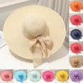 thumbnail image 1 of LRen Sun Hat for Women Tea Party Hats Wide Brim Sun Hat for Women Breathable Fisherman Beach Cap Summer Beach Sun Hat Green, 1 of 3